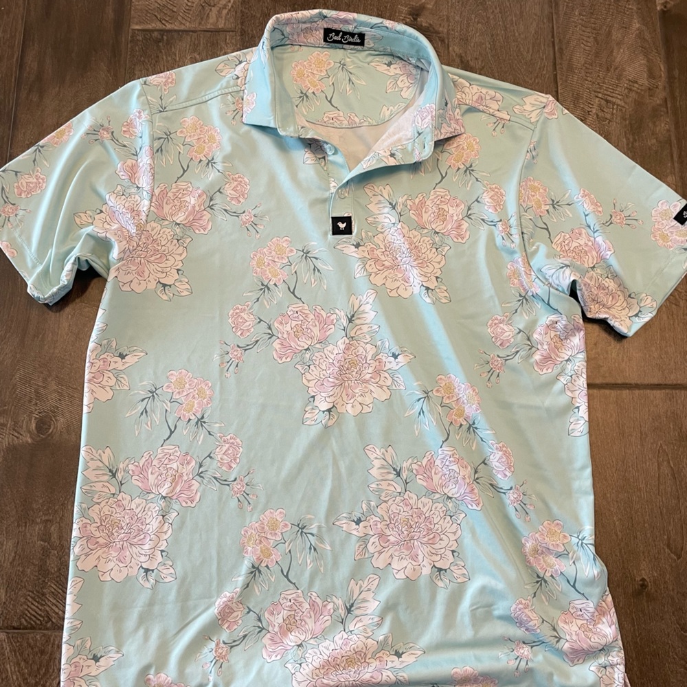 Bad birdie polo size large.